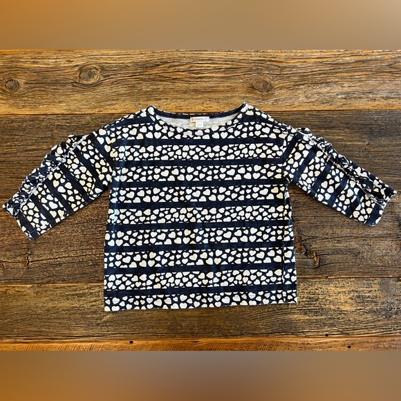 Crewcuts Heart Ruffle Shirt - Picture 1 of 4